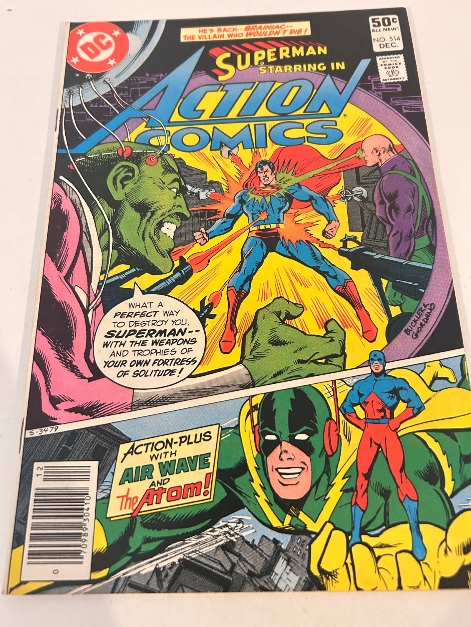 Vintage Comic Book Action Comics # 514 (1 of 2)