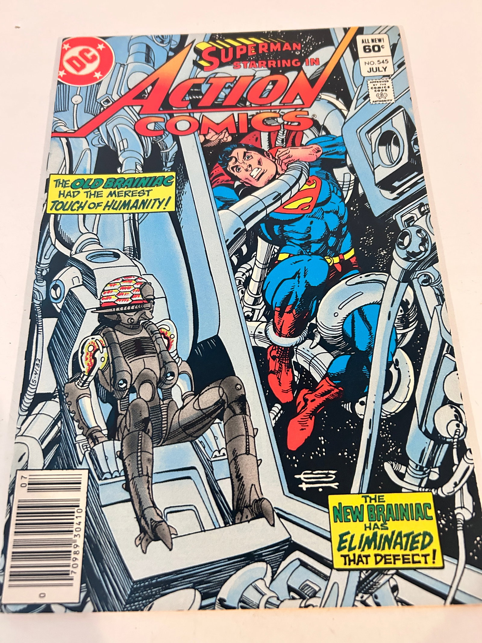 Vintage Comic Book Action Comics # 545 (1 of 2)