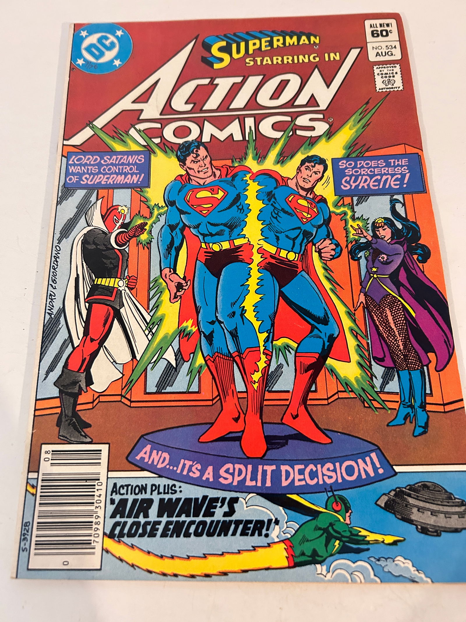 Vintage Comic Book Action Comics # 534 (1 of 2)
