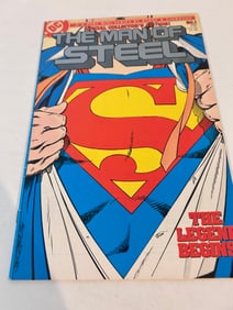 Vintage Comic Book the Man Of Steel # 1