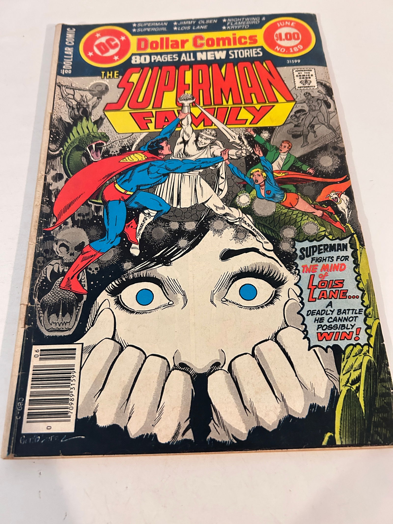 Vintage Comic Book Superman Family # 189 (1 of 2)