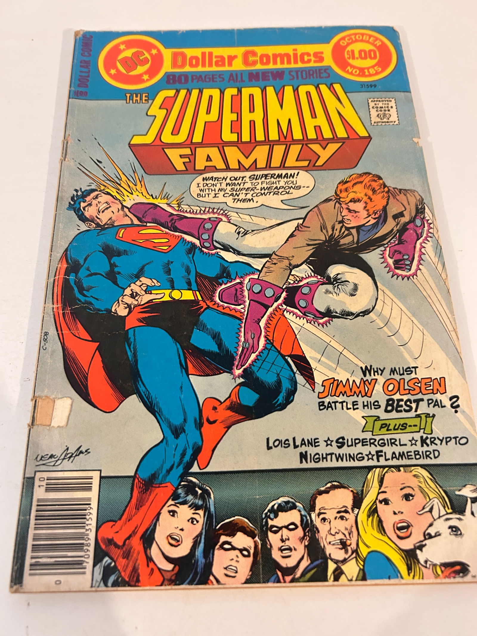 Vintage Comic Book Superman Family # 185 (1 of 2)