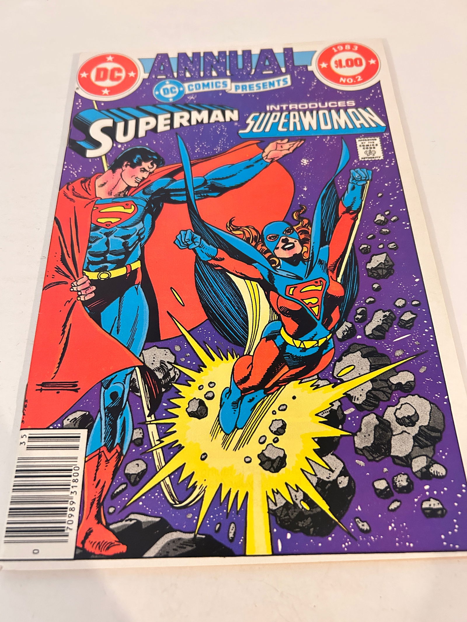 Vintage Comic Book DC Comics Presents Annual # 2 (1 of 2)