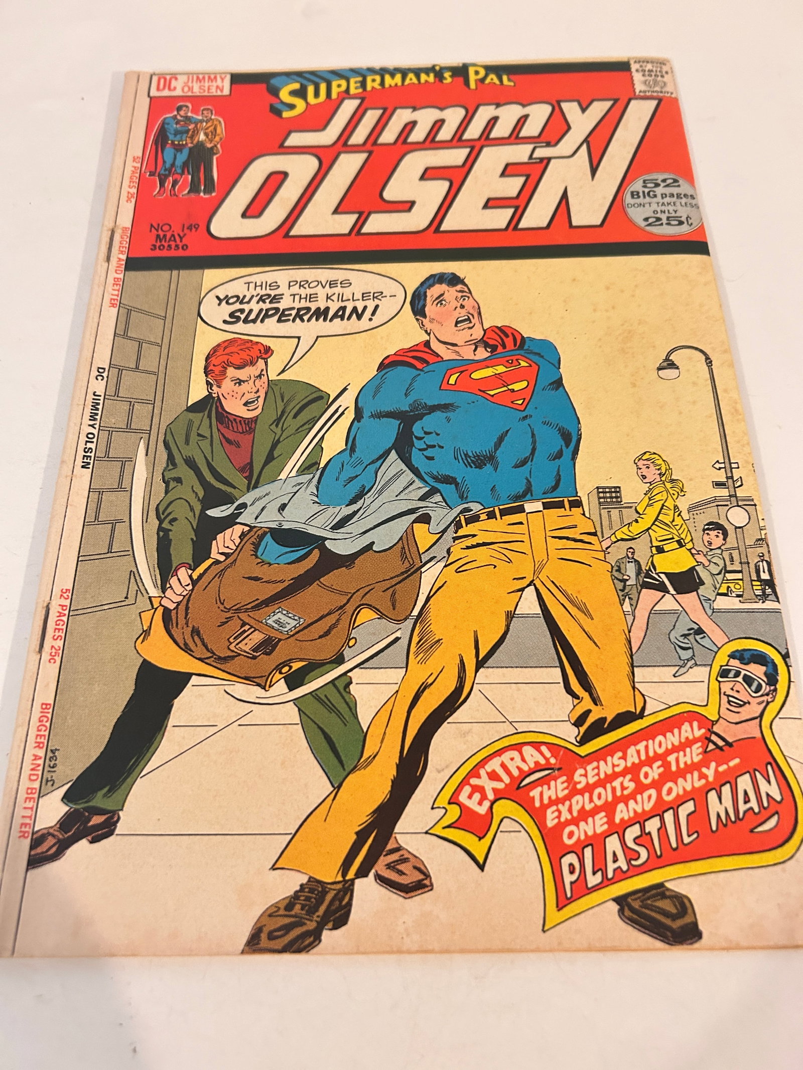 Vintage Comic Book Supermans Pals Jimmy Olsen # 149: Vintage Comic Book Supermans Pals Jimmy Olsen # 149 Please view all photos as they are part of the description and condition of this Item, Feel free to contact me with questions or picture requests! U