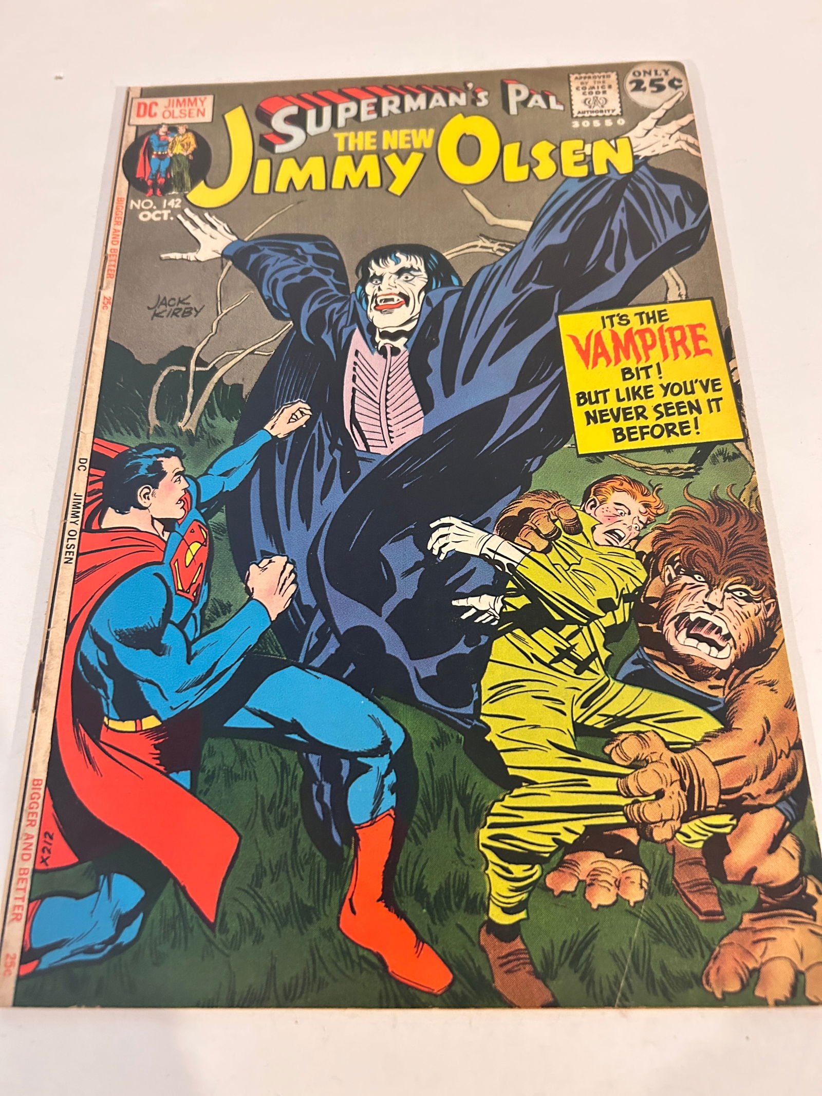 Vintage Comic Book Supermans Pals Jimmy Olsen # 142: Vintage Comic Book Supermans Pals Jimmy Olsen # 142 Please view all photos as they are part of the description and condition of this Item, Feel free to contact me with questions or picture requests! U