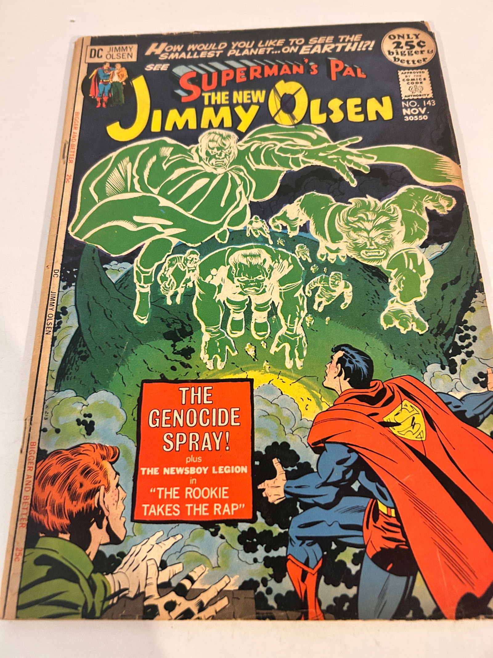 Vintage Comic Book Supermans Pals Jimmy Olsen # 143 (1 of 2)
