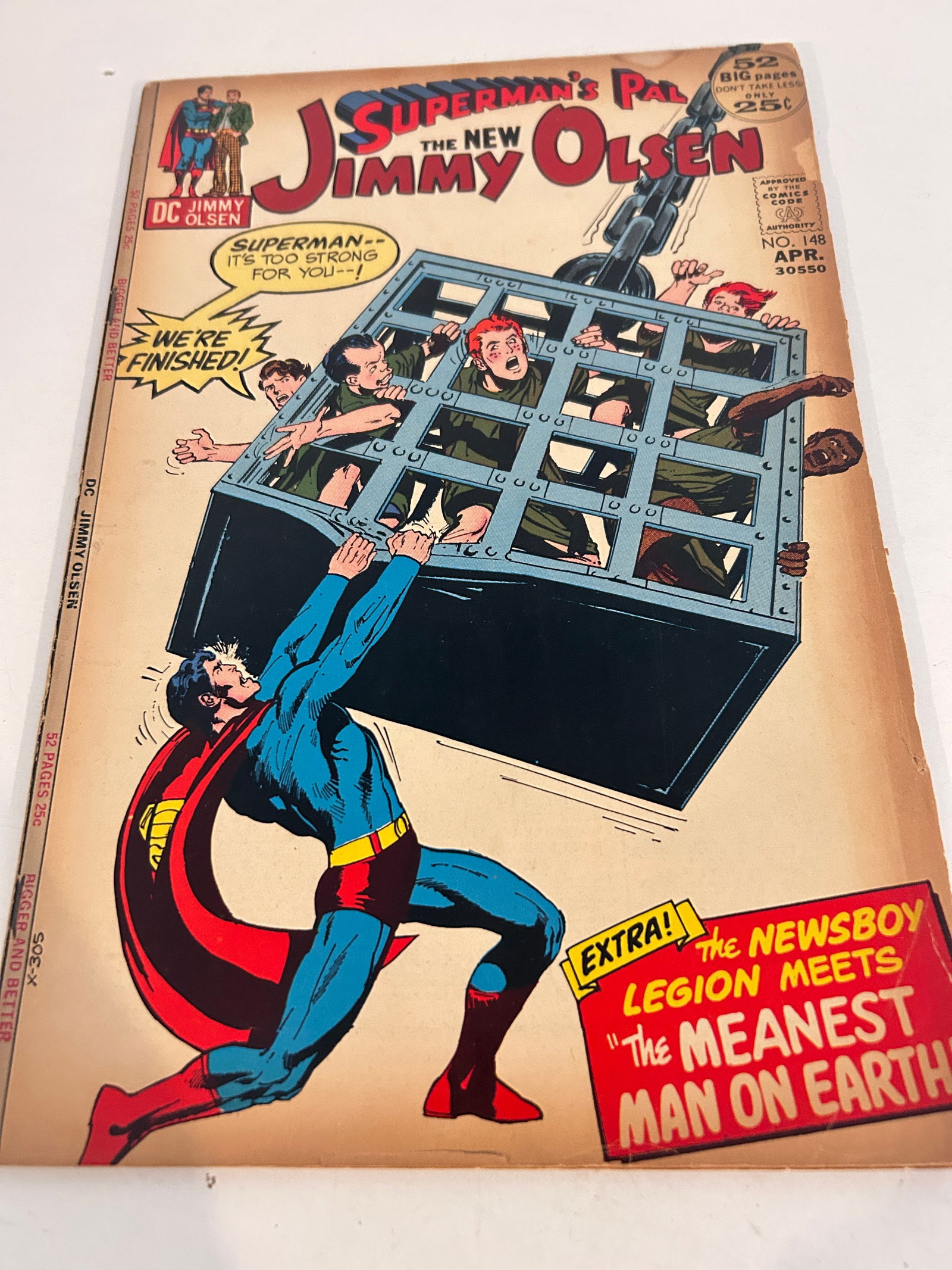 Vintage Comic Book Supermans Pals Jimmy Olsen # 148: Vintage Comic Book Supermans Pals Jimmy Olsen # 148 Please view all photos as they are part of the description and condition of this Item, Feel free to contact me with questions or picture requests! U