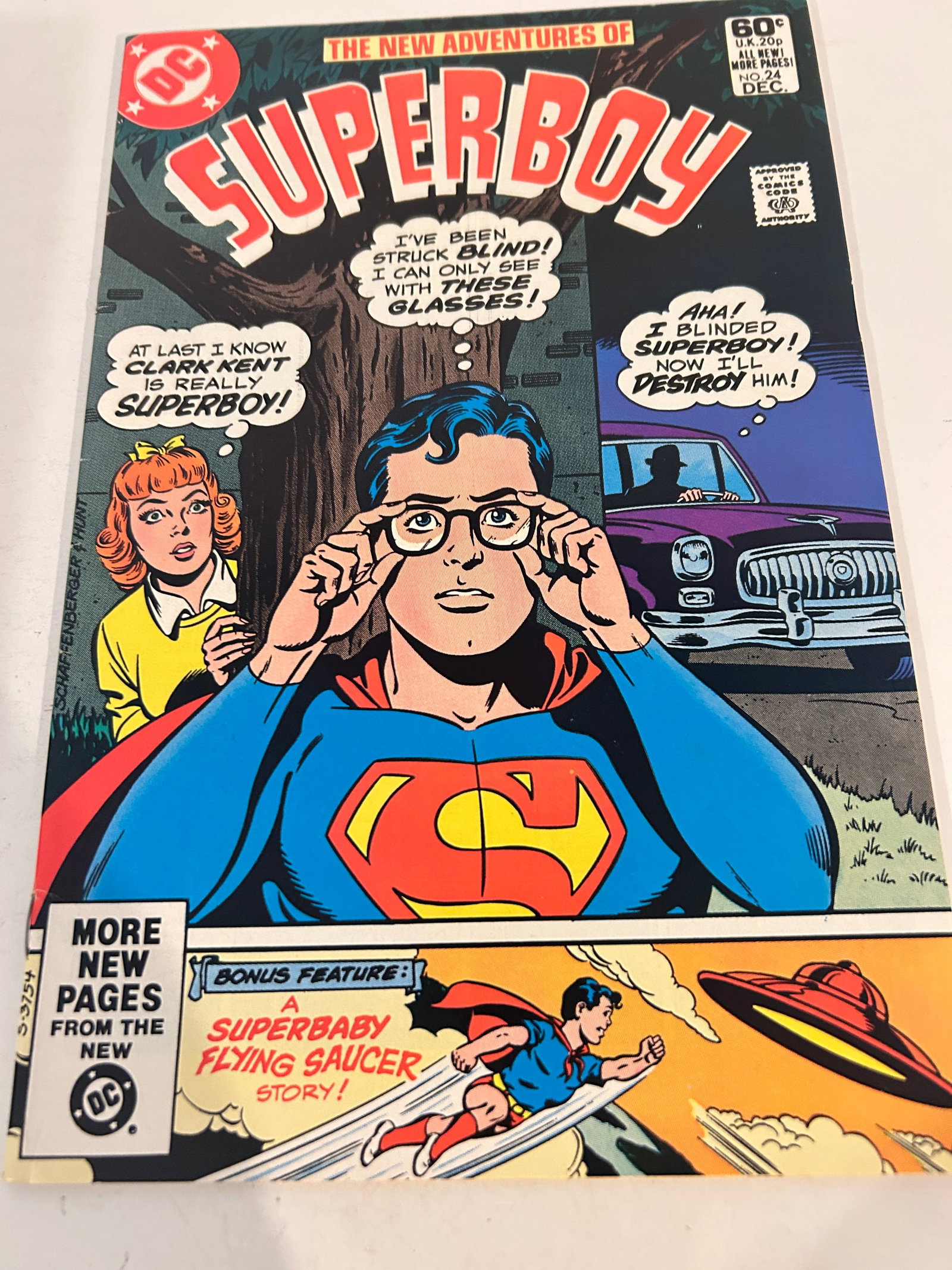 Vintage Comic Book Superboy # 24 (1 of 2)