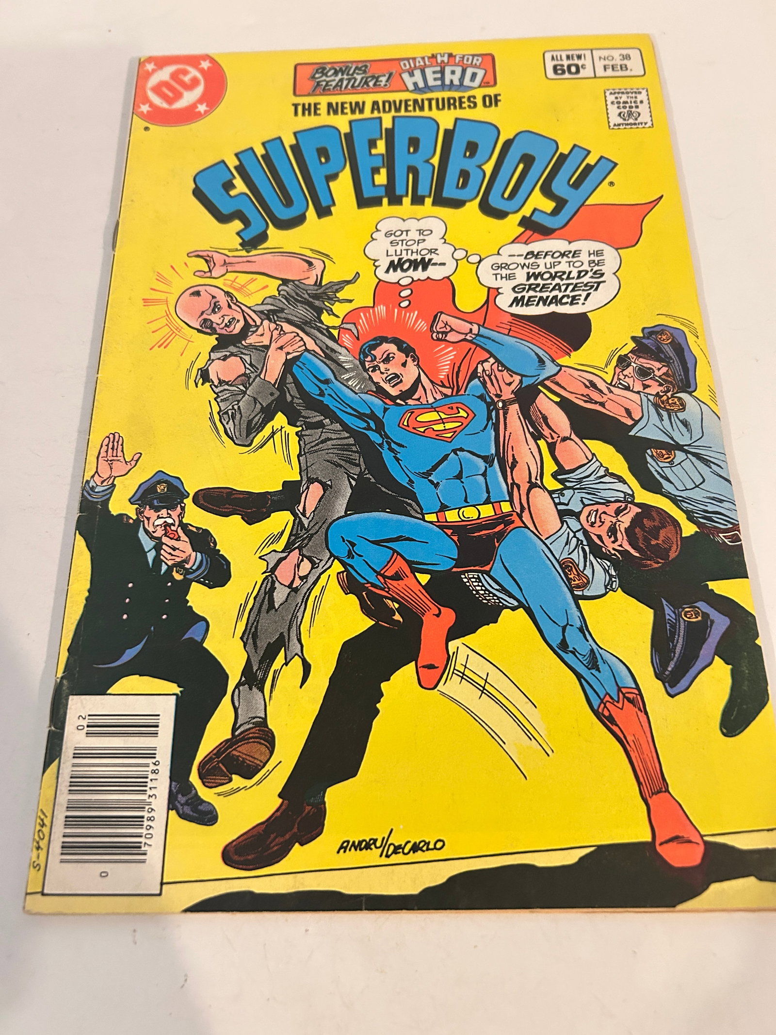 Vintage Comic Book Superboy # 38 (1 of 2)