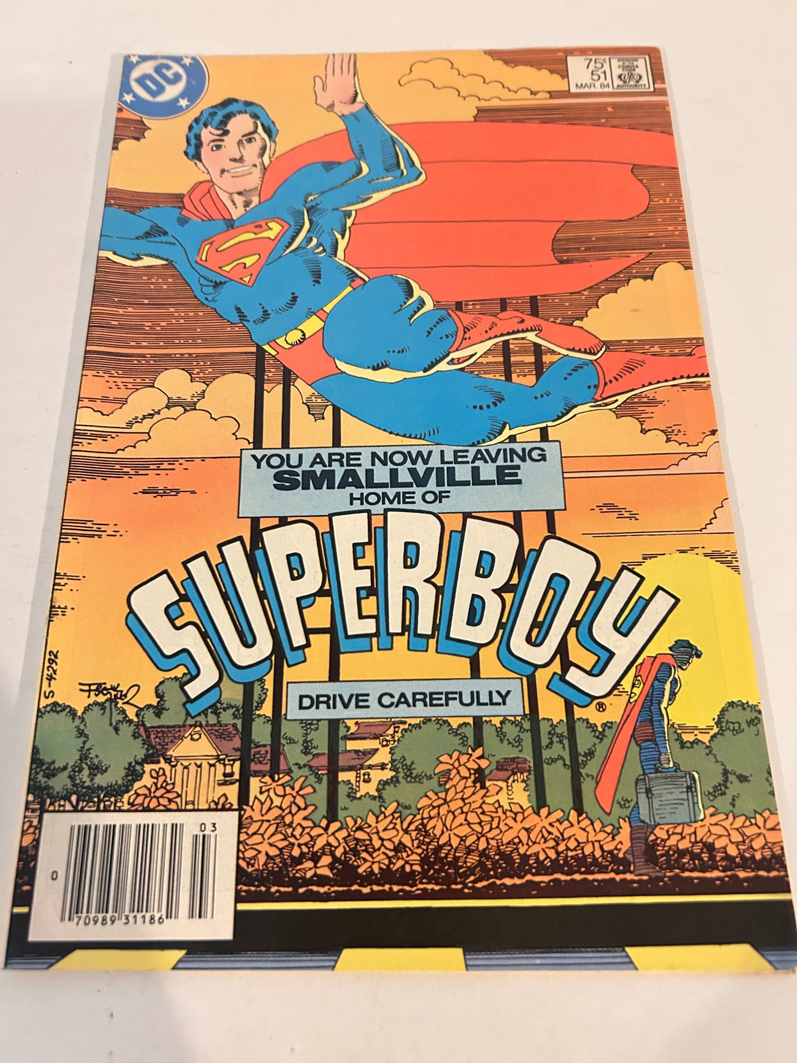Vintage Comic Book Superboy # 51 (1 of 2)