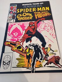 Vintage Comic Book Marvel Team-Up Annual # 6