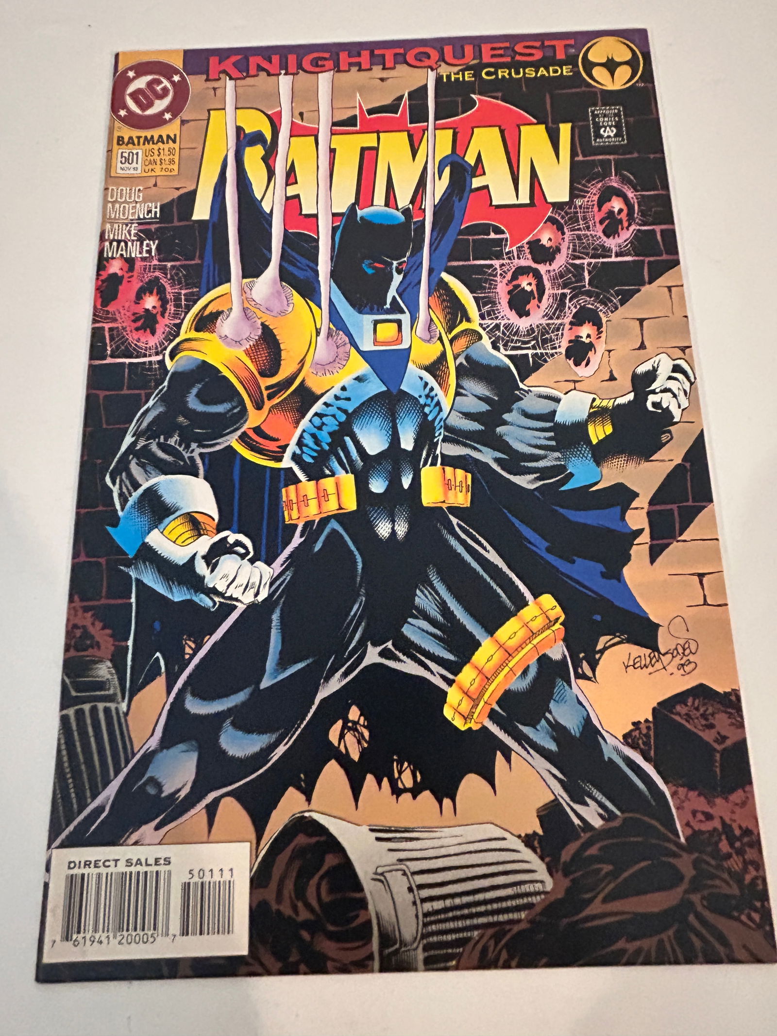Vintage Comic Book Batman # 501 (1 of 2)