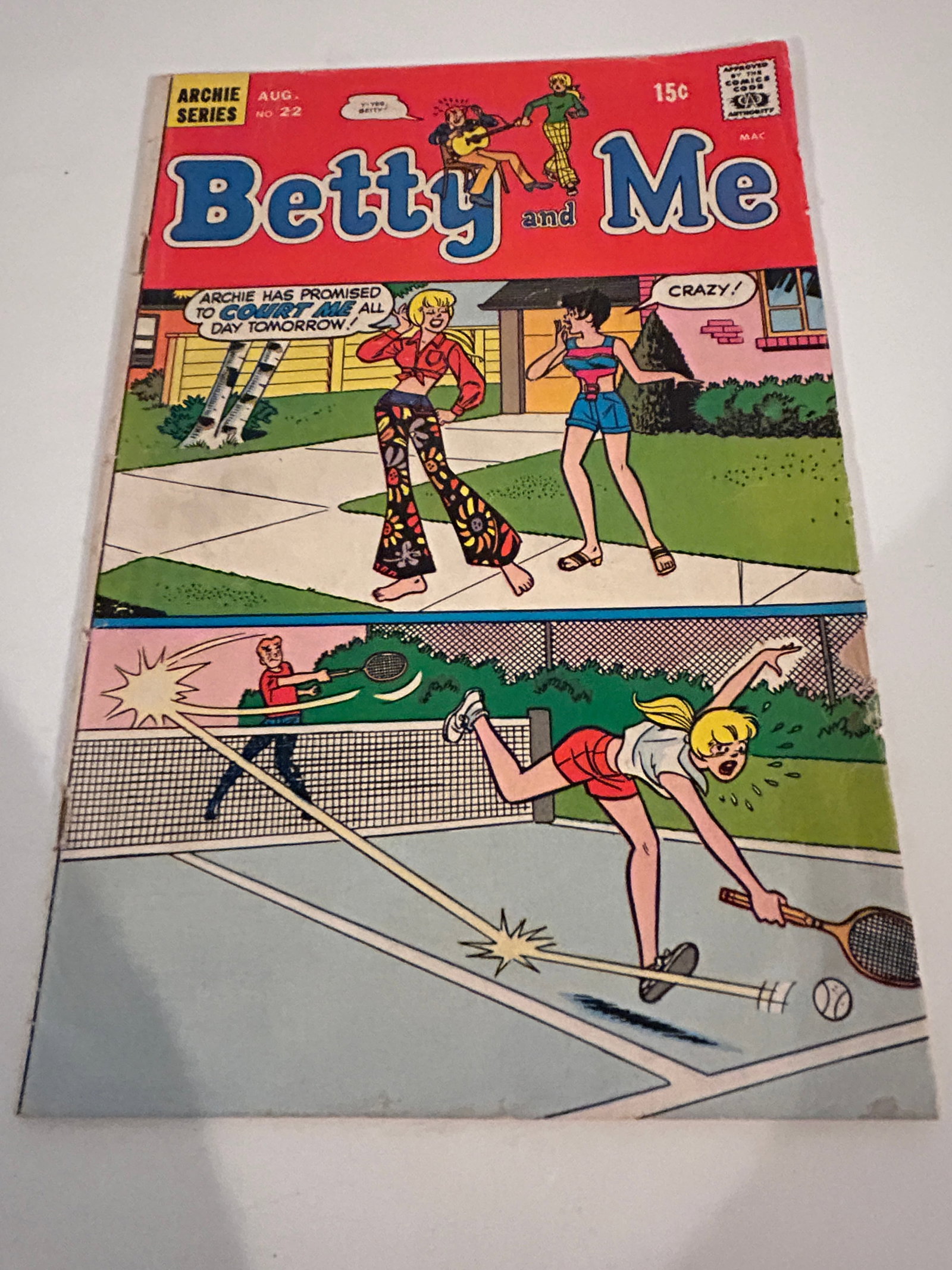 Vintage Comic Book Betty And Me # 22 (1 of 2)