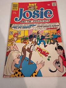 Vintage Comic Book Josie and The Pussy Cats # 49