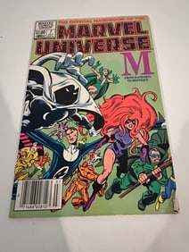 Vintage Comic Book Marvel Universe # 7