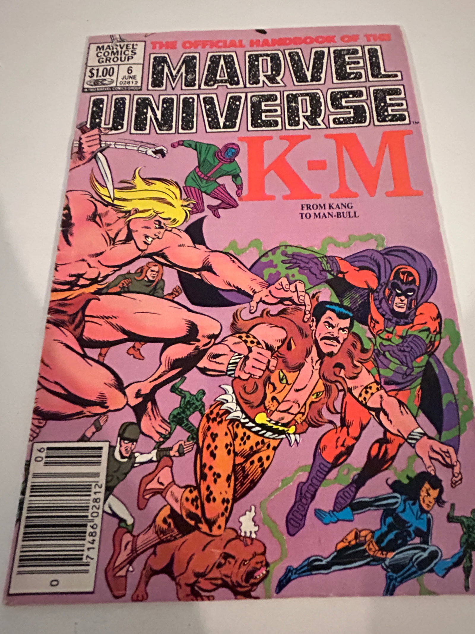 Vintage Comic Book Marvel Universe # 6 (1 of 2)