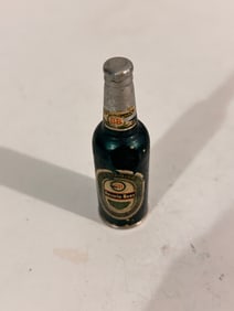 Vintage Metal Mini Beer Bottle Lighter