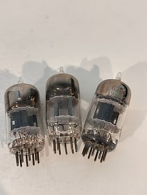 Vintage Lot of 3 12AT7 Tubes
