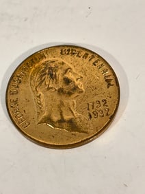 George Washington Bicentennial - Washington's Birthplace Wakefield Virginia Commemorative Token