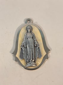 Rare O Mary Conceived Without Sin Pray for US Who Have Recourse to Thee Pendant
