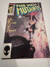 Vintage Comic Book The New Mutants # 25
