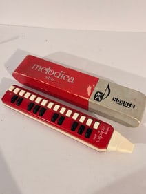 1960s Hohner Melodica Alto Cult Harmonica in Original Box Dream Condition