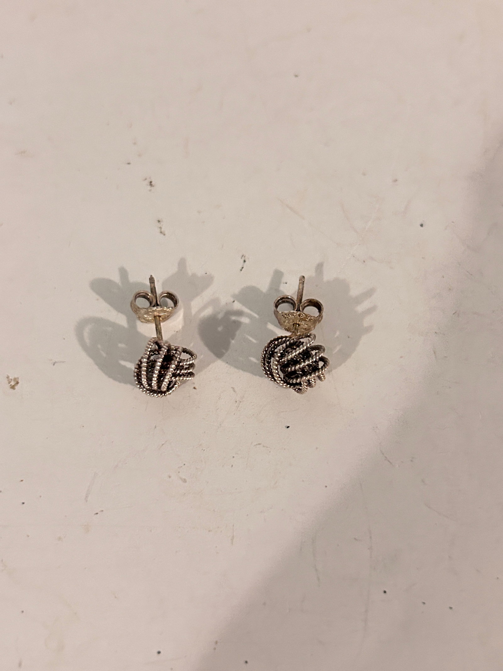 Vintage Sterling Silver post Earrings: Vintage Sterling Silver post Earrings Please view all photos as they are part of the description and condition of this Item, Feel free to contact me with questions or picture requests! Used Item AS IS