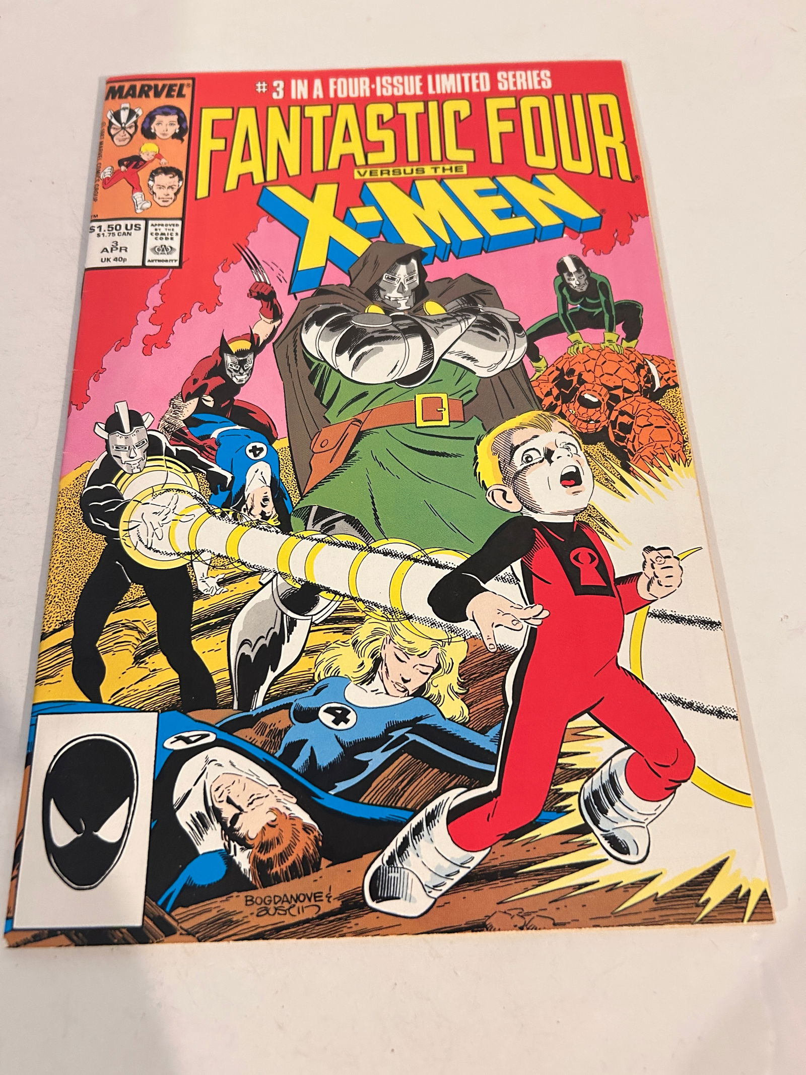 Vintage Comic Book Fanatastic four vs X-Men # 3 (1 of 2)