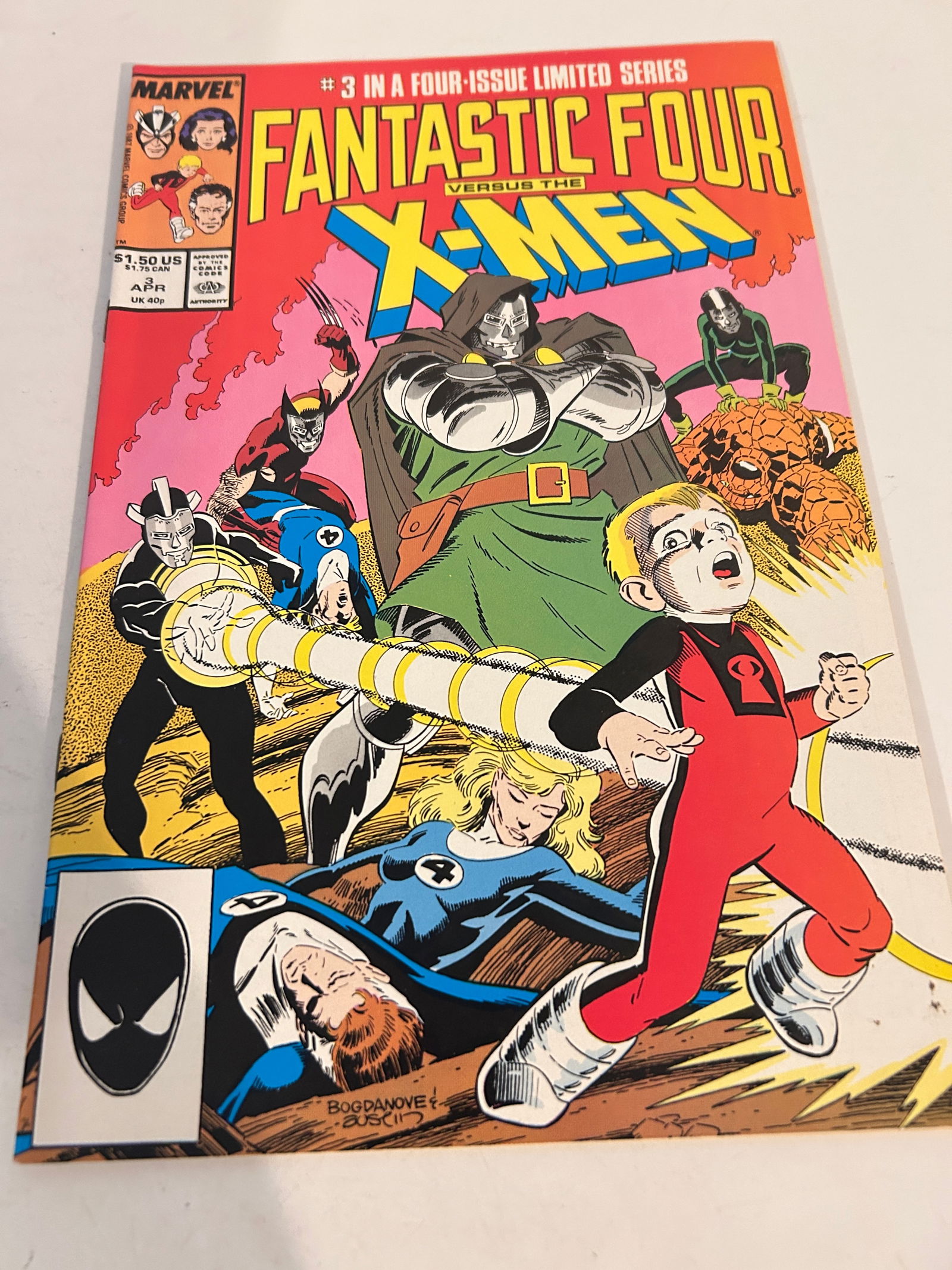 Vintage Comic Book Fanatastic four vs X-Men # 3 (1 of 2)