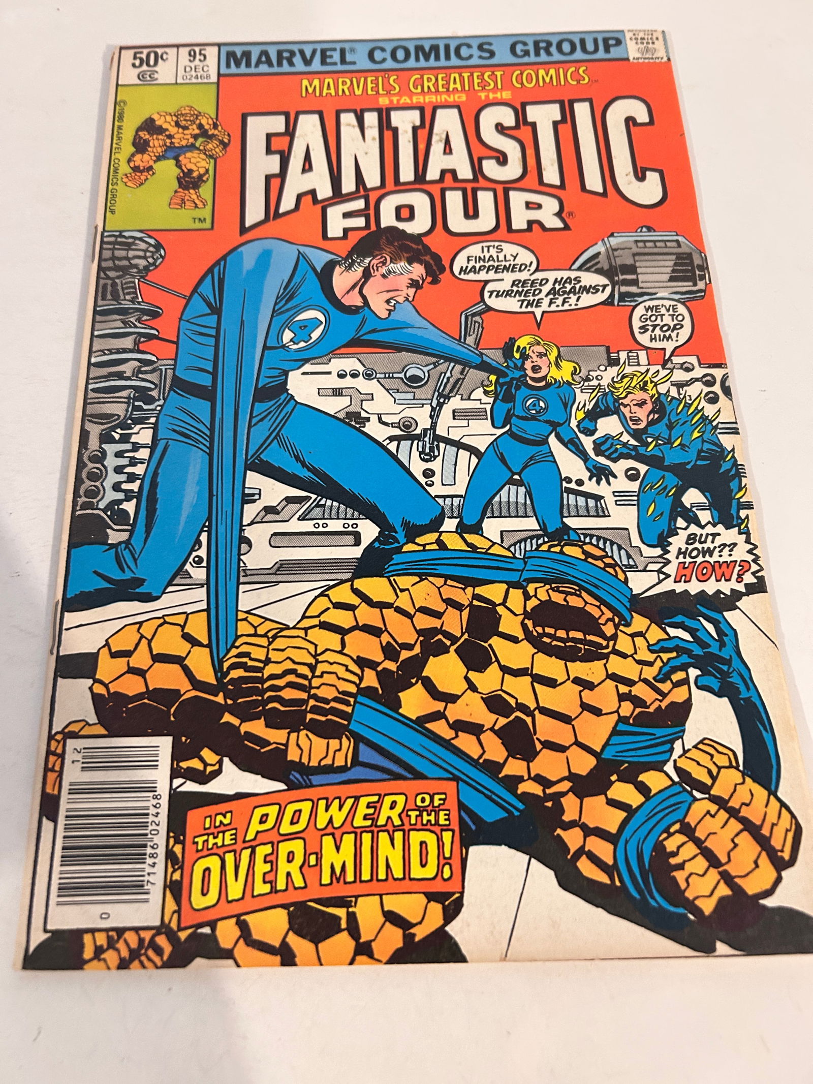 Vintage Comic Book Marvels Greatest Comics Fantastic Four # 95 (1 of 2)