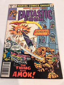 Vintage Comic Book Marvels Greatest Comics Fantastic Four # 91