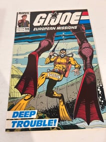 Vintage Comic Book G.I.JOE European Missions # 14