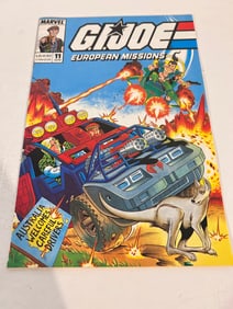 Vintage Comic Book G.I.JOE European Missions # 11