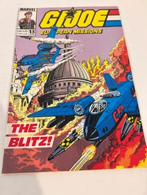 Vintage Comic Book G.I.JOE European Missions # 13