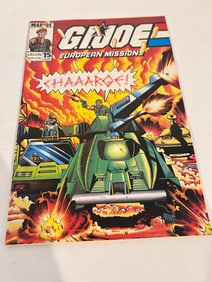 Vintage Comic Book G.I.JOE European Missions # 15