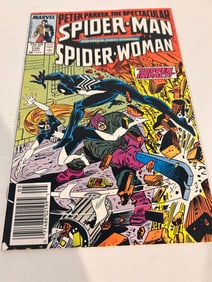 Vintage Comic Book Peter Parker Spider-Man & Spider-Woman # 126