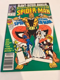 Vintage Comic Book Peter Parker Spider-Man Annual # 7