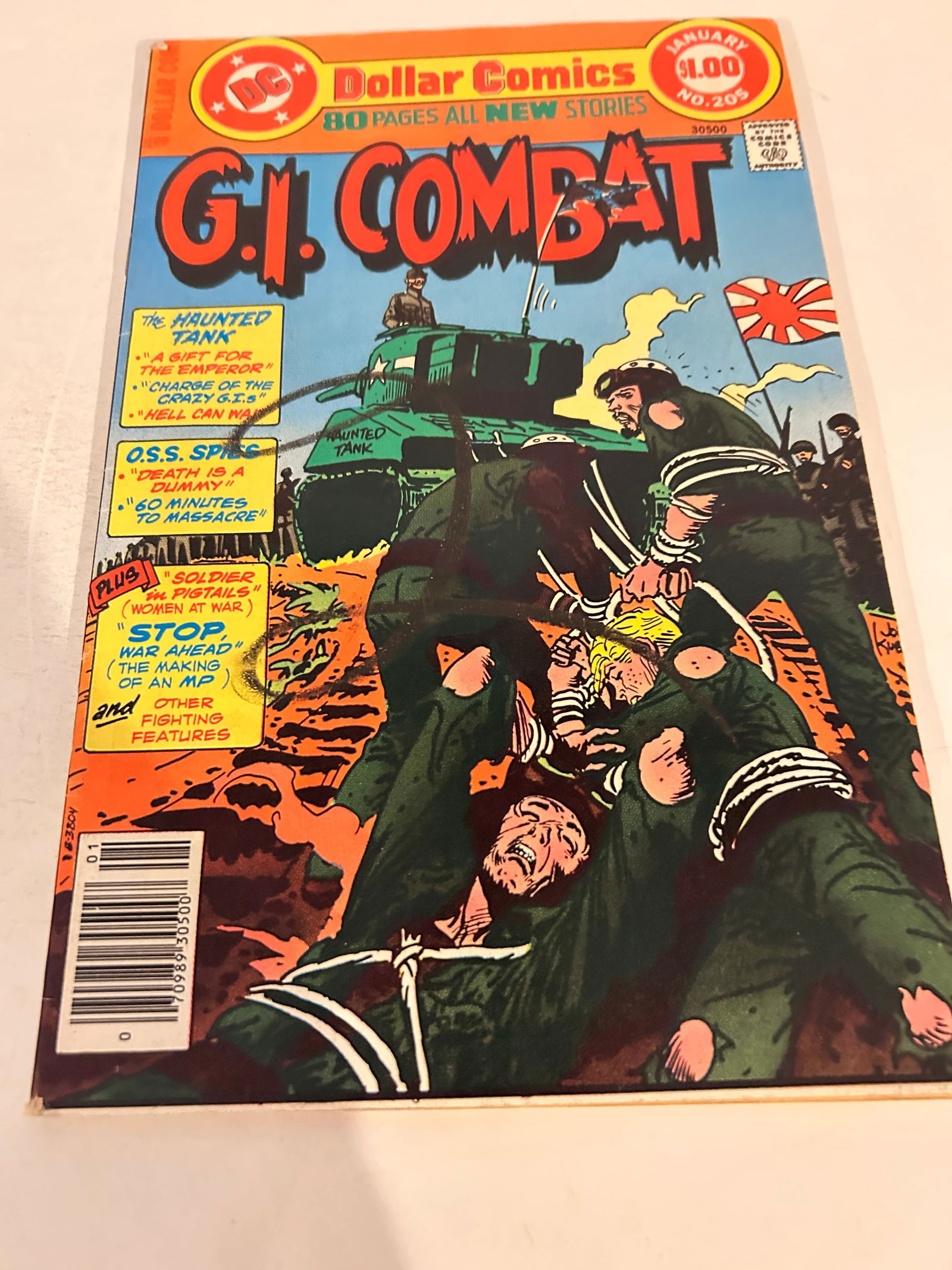 Vintage Comic Book G.I. Combat # 205 (1 of 2)