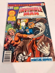 Vintage Comic Book the Invisble Man # 25