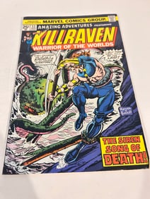 Vintage Comic Book Amazing Adventures Killraven # 33