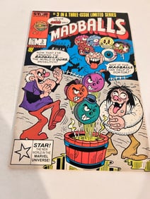 Vintage Comic Book Madballs # 3