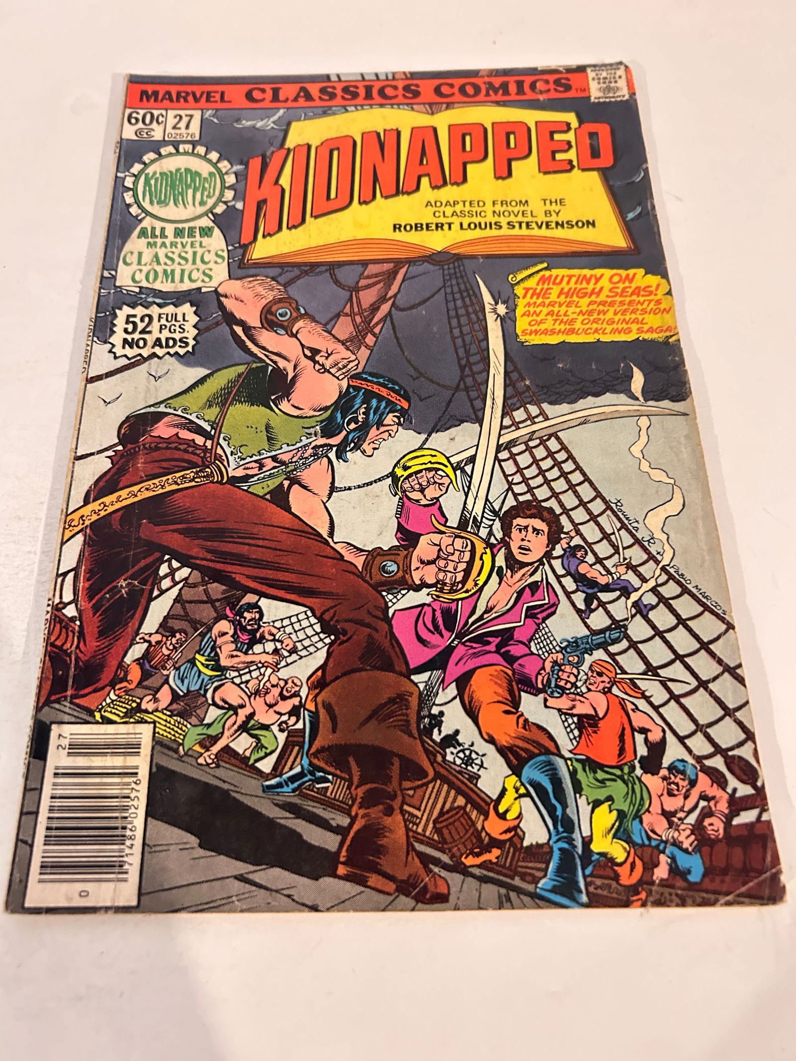 Vintage Comic Book Kidnapped # 27 (1 of 2)