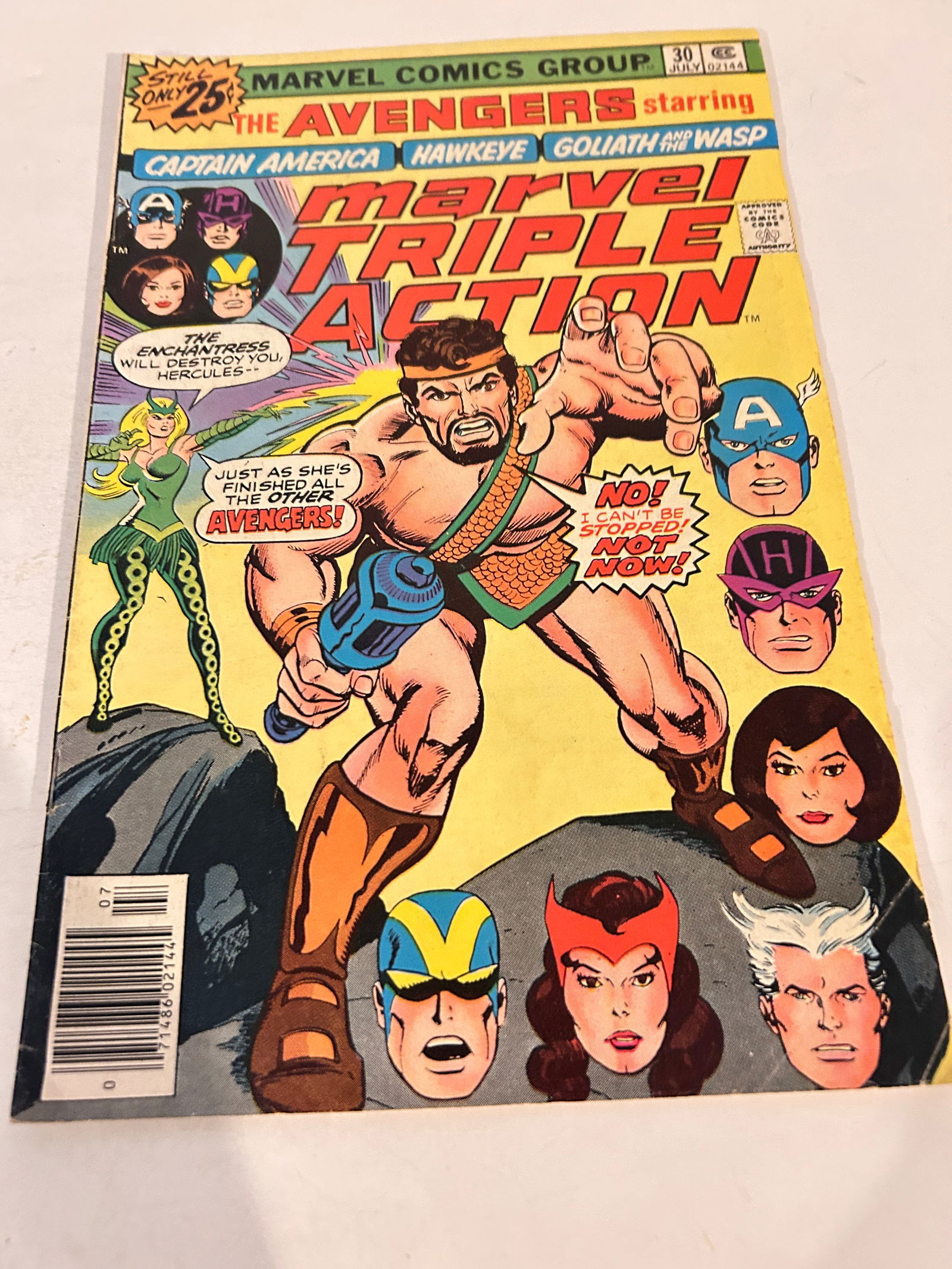 Vintage Comic Book Marvel Triple Action # 30 (1 of 2)