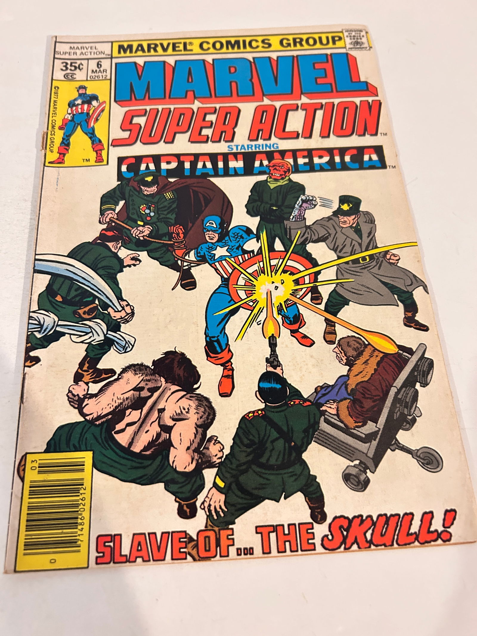 Vintage Comic Book Marvel Super Action # 6 (1 of 2)