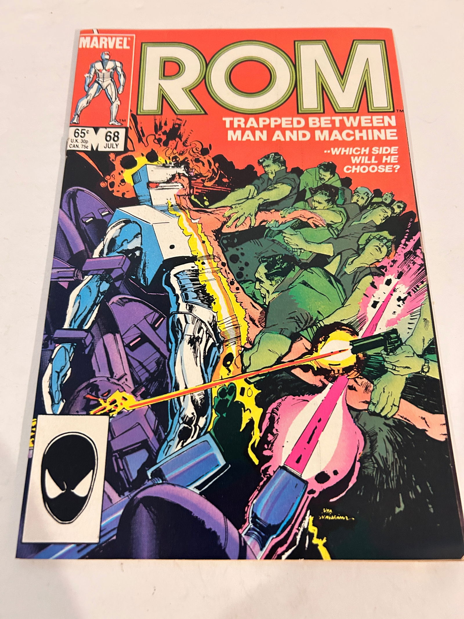 Vintage Comic Book Rom # 68 (1 of 2)