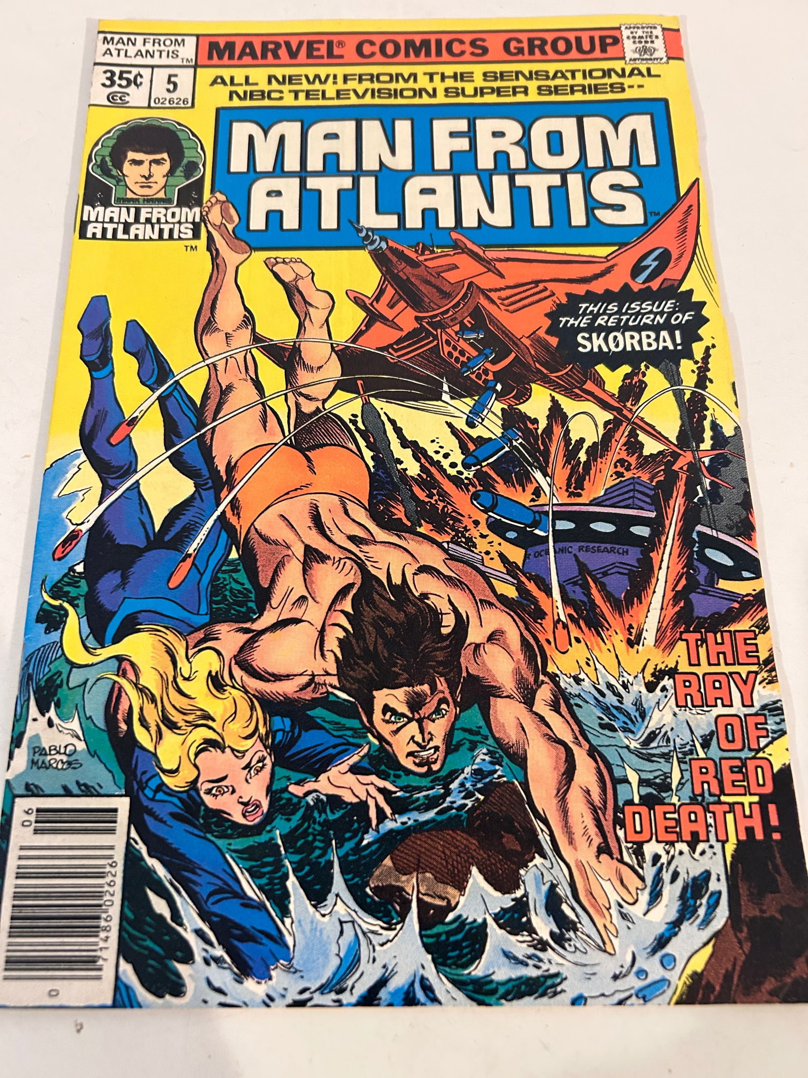 Vintage Comic Book Man From Atlantis # 5 (1 of 2)