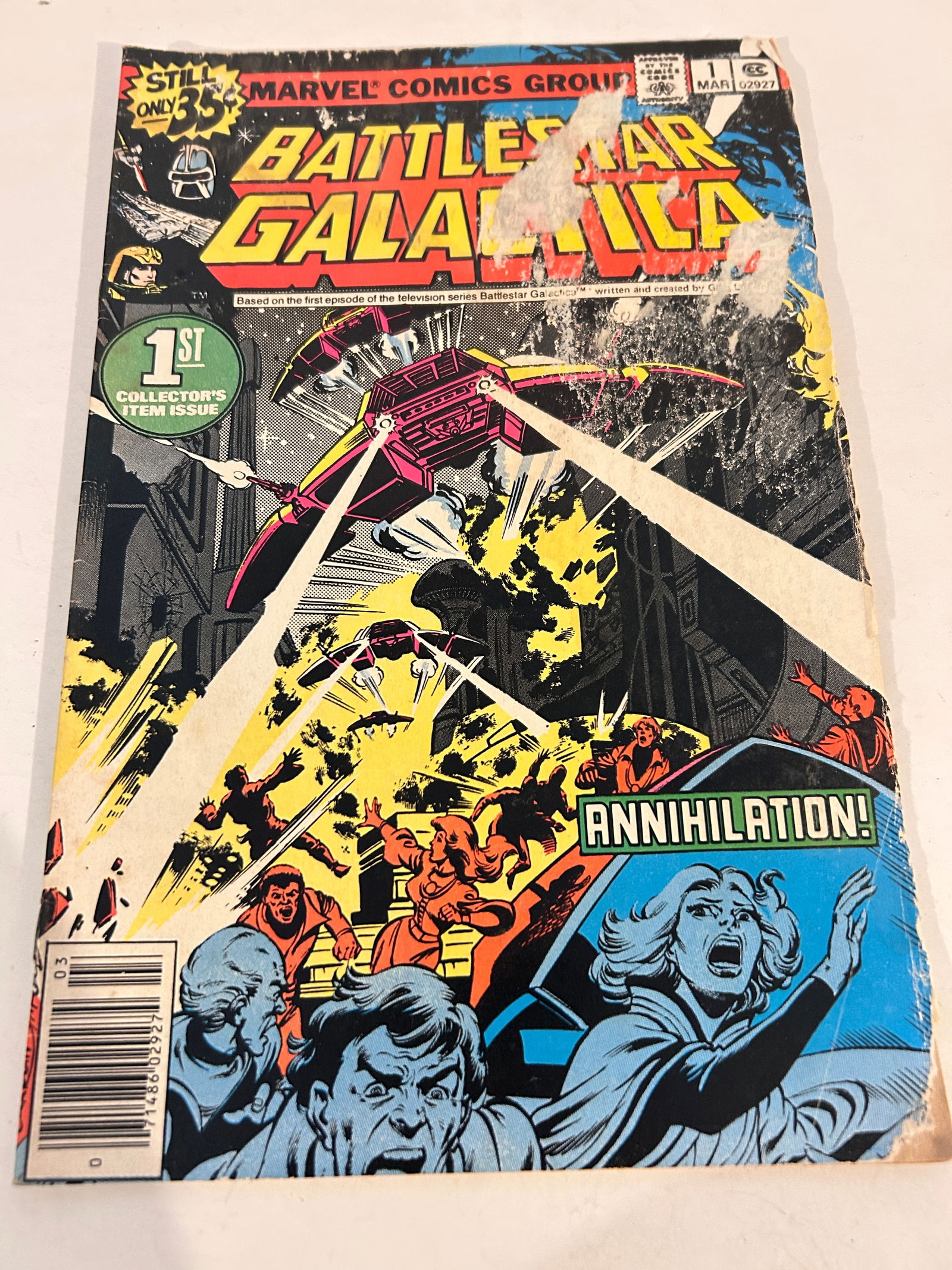 Vintage Comic Book Battlestar Galactica # 1 (1 of 2)
