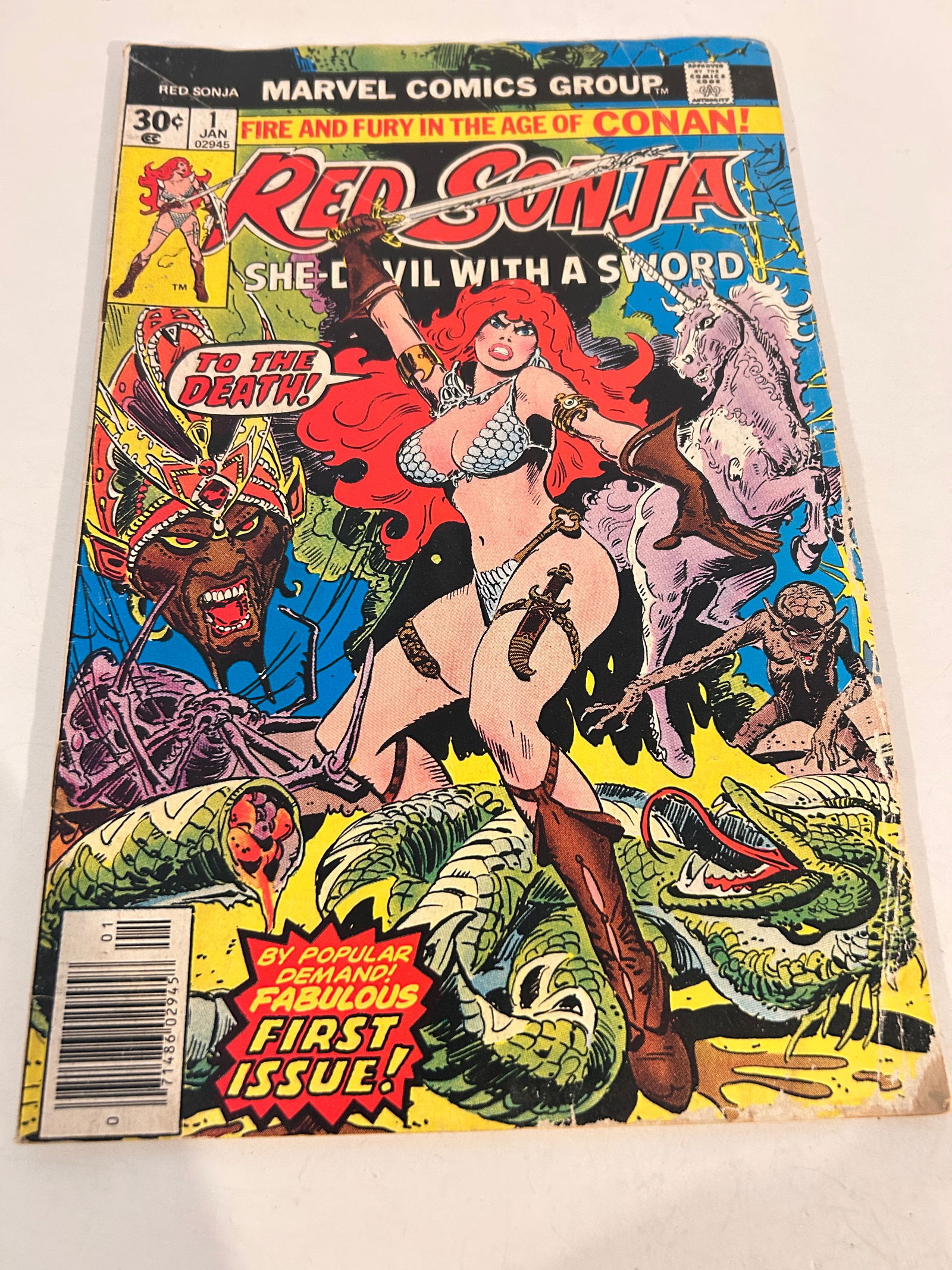 Vintage Comic Book Red Sonja # 1 (1 of 2)
