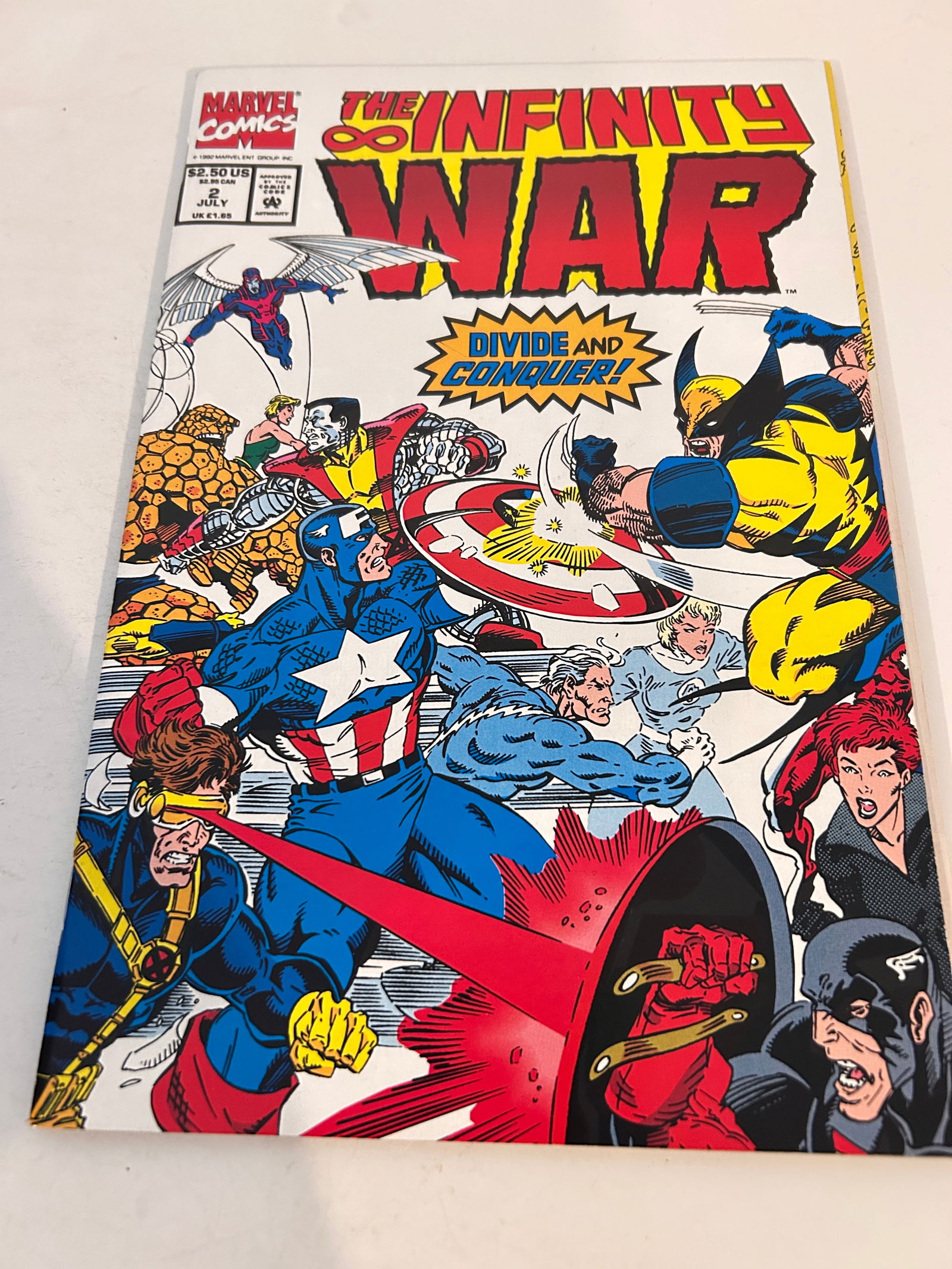 Vintage Comic Book the Infinity War # 2 (1 of 2)
