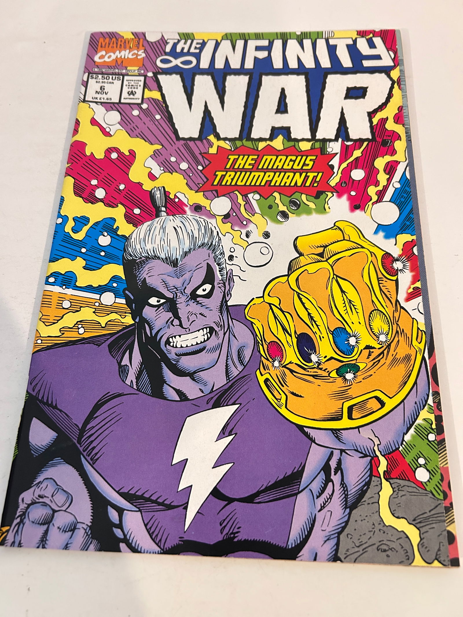 Vintage Comic Book the Infinity War # 6 (1 of 2)
